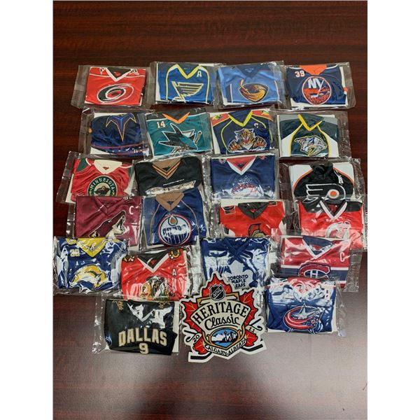Lot of 22 Mini Jerseys