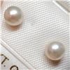 Image 3 : 14K Yellow Gold Pearl Screwback With Cultured Pearls Earrings (~weight 0.5g), Made in Canada, Sugges