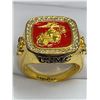 Image 2 : Men's Commemorative Semper USMC Ring - size 10