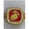 Image 5 : Men's Commemorative Semper USMC Ring - size 10