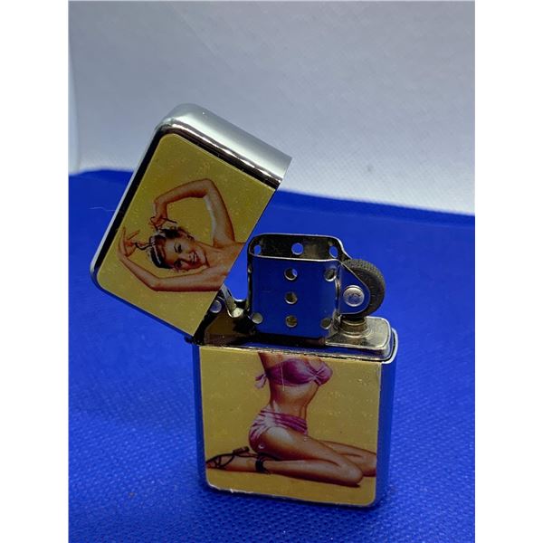 Pin-up Girl Zippo Style Lighter