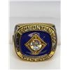 Image 1 : NHL Edmonton Oilers Wayne Gretzky commemorative 1984 Stanley Cup collectibl Championship Ring