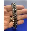 Image 1 : Cuban Style Heavy 16mm wide x 9.5 long Silver Mens Bracelet