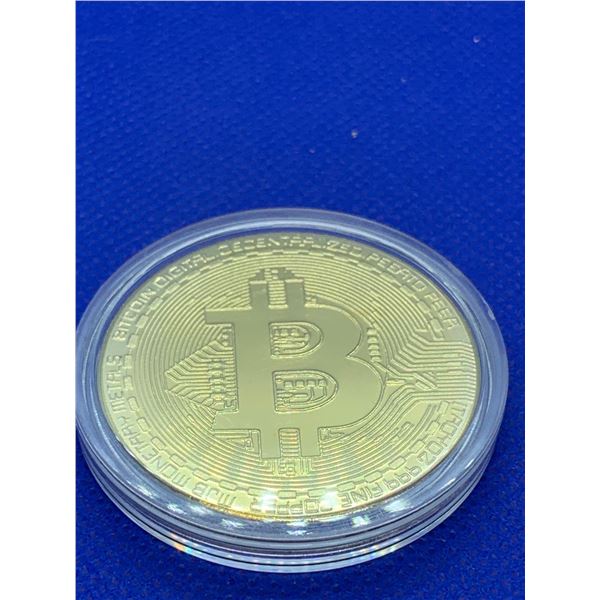 Commemorative Cased Bitcoin Medallion