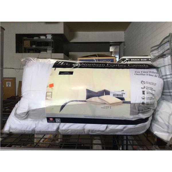 Northern Feather Canada Zen Fibre Pillow 2-Pack