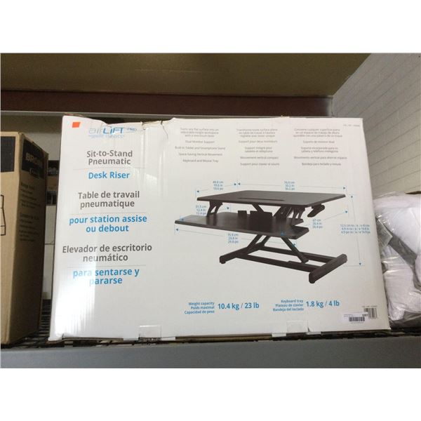 Air Lift Pro Sit-To-Stand Desk Riser