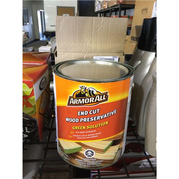 Case of Armor All End Cut Wood Preservative Green Solution (2 x 3.5L)