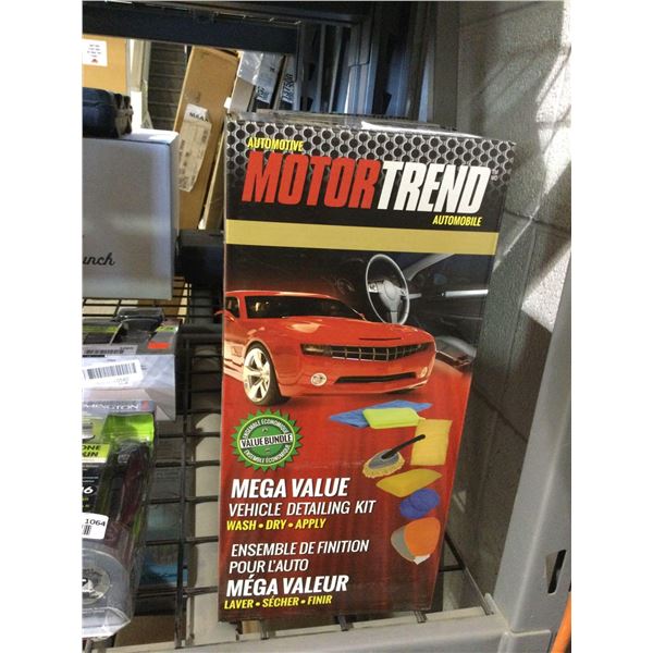 Motor Trend Vehicle Detailing Kit