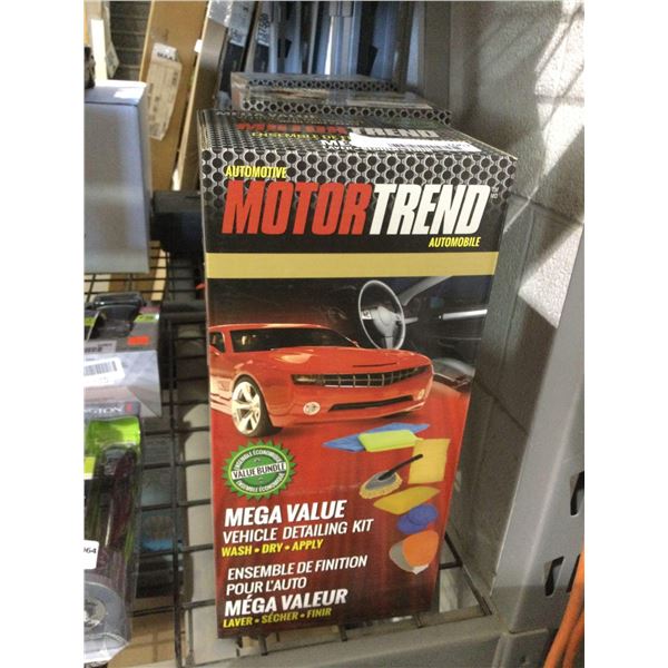 Motor Trend Vehicle Detailing Kit