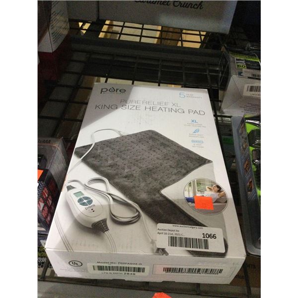 Pure Relief XL King Size Heating Pad