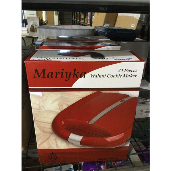 Mariyka 24 Piece Walnut Cookie Maker