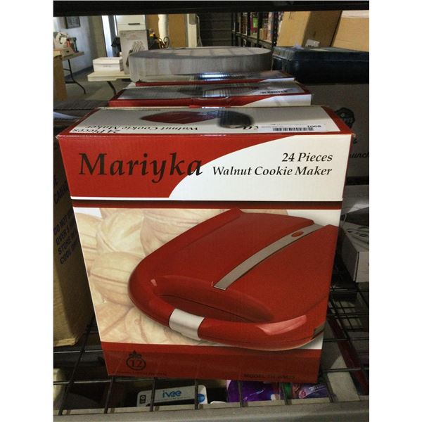 Mariyka 24 Piece Walnut Cookie Maker