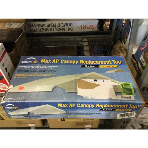 Shelter Logic Max AP Canopy Replacement Top (10ft x 20ft)