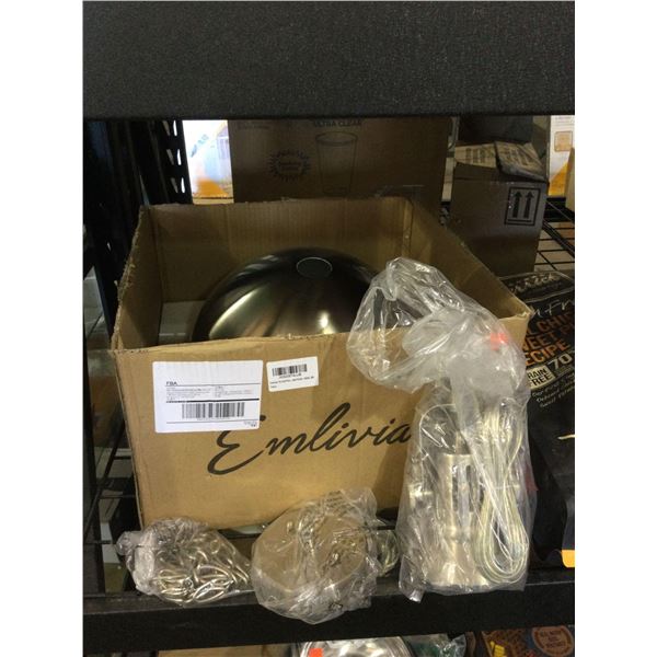 Emliviar 14in Pendant Light - Model: 4054L BN