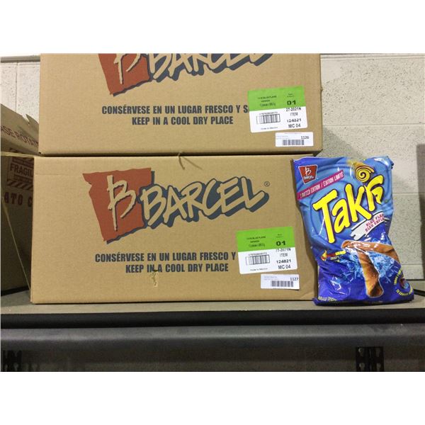 Case of Takis Blue Flame Rolled Tortilla Chips (12 x 280g)