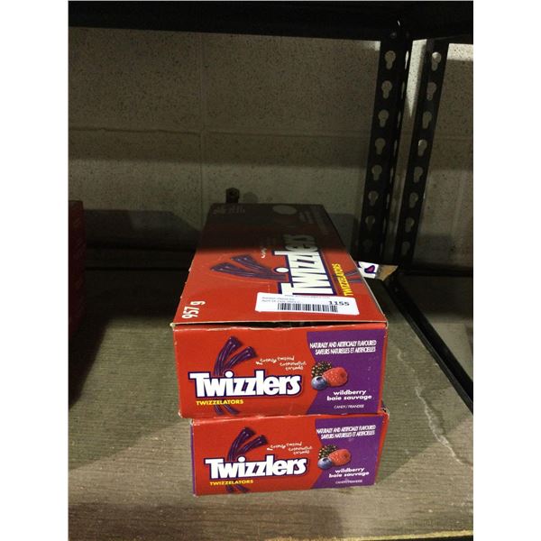 Twizzlers Wildberry Twizzelators Licorice Candy (957g) Lot of 2