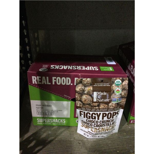 Case of Made in Nature Choco Crunch Figgy Pops (6 x 88g)