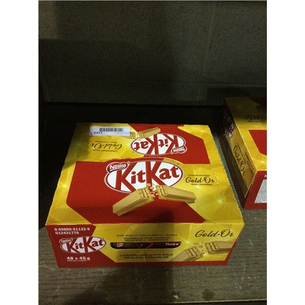 Kit Kat Caramelized White Gold Wafer Bars (48 x 45g)