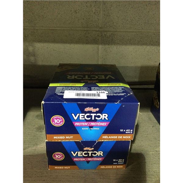 Kellogs Vector Mixed Nut Protein Bars (600g) Lot of 2