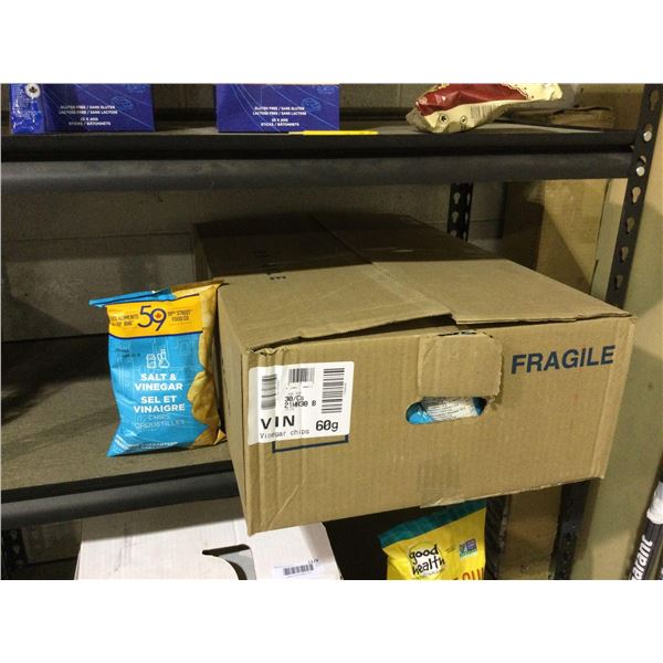 Case of 59th Street Salt and Vinegar Chips (30 x 60g)