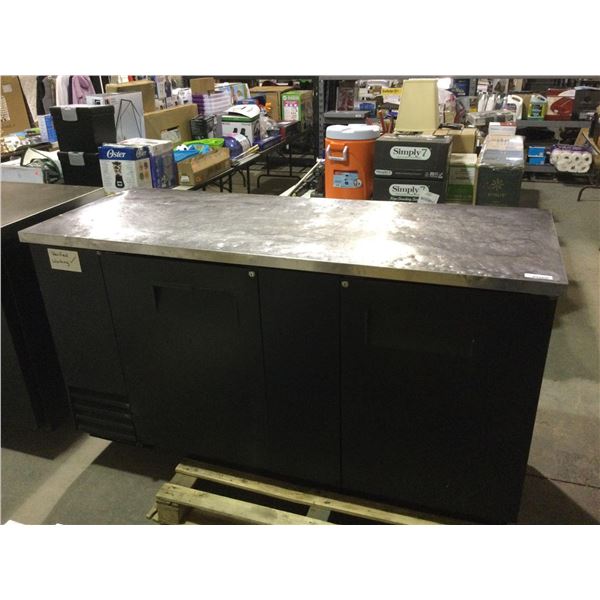 True Manufacturing 2-Door 69in Back Bar Refrigerator - Model: TBB-3