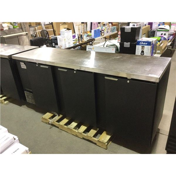 Continental 3-Door 90in Back Bar Cooler- Model: BBC90