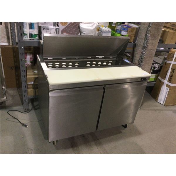 Two Door 46in Refrigerated Prep Table - Model: SCL2