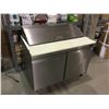 Image 2 : Two Door 46in Refrigerated Prep Table - Model: SCL2