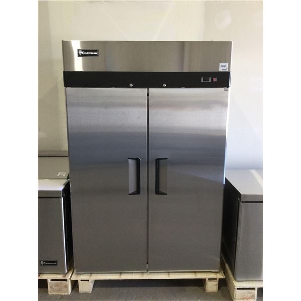 Coldstream 2-Door Stainless Steel Reach-In Vertical Cooler - Model: CTM-49 (BRAND NEW IN CRATE)
