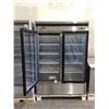 Image 2 : Coldstream 2-Door Glass Door Display Refrigerator - Model: CGDMS-49 (BRAND NEW IN CRATE)