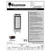 Image 7 : Coldstream 1-Door Bottom Mount Glass Door Display COOLER - Model: CGDMS-23 (BRAND NEW IN CRATE)