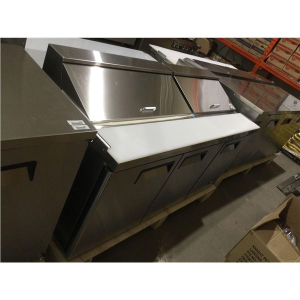 Coldstream 72in 3-Door Stainless Steel Refrigerated Prep Table - Model: CSSU-72 (BRAND NEW IN CRATE)
