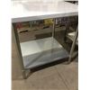 Image 2 : Crown Restaurant Stainless Steel Work Table 36in x 30 x 35H - Model: WT41-3036 (BRAND NEW IN CRATE)