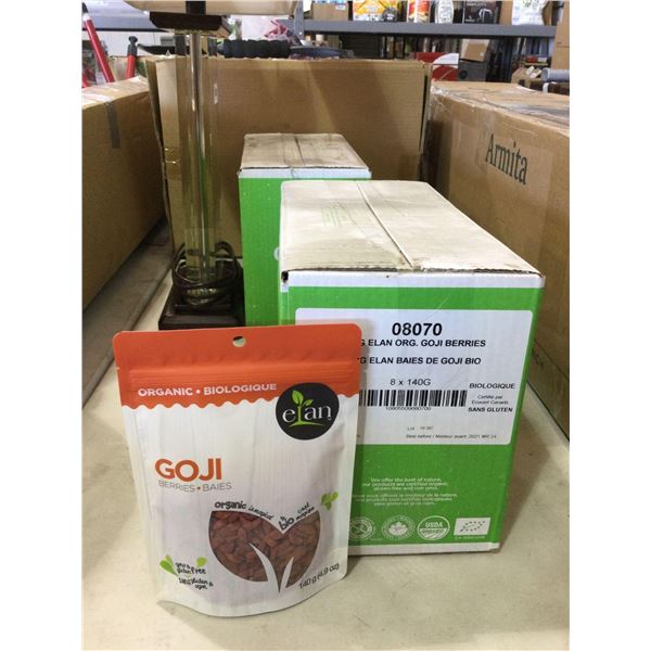 Case of Elan Goji Berries (8x 140g)