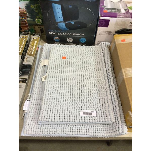 Cushioned Spa Bath Rugs 2-Pack
