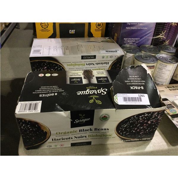 Case of Sprague Foods Organic Black Beans (8 x 398mL)