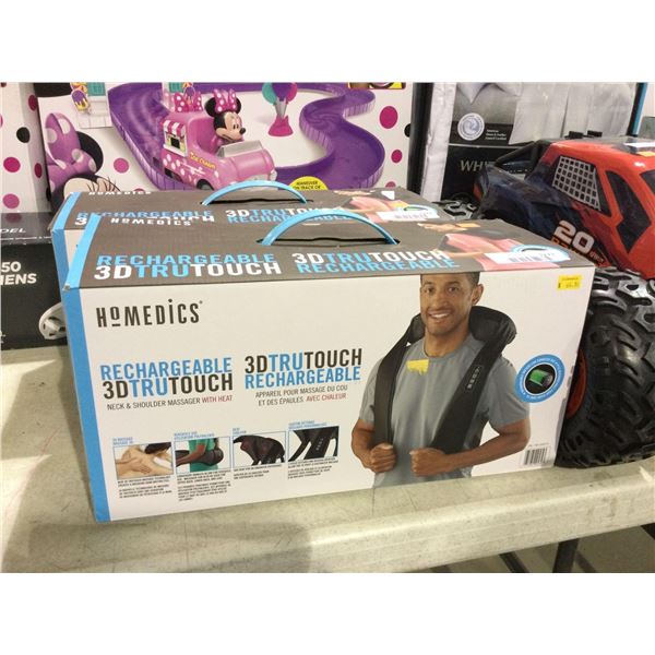 Homedics Rechargeable 3DTruTouch Neck and Shoulder Massager w/ Heat