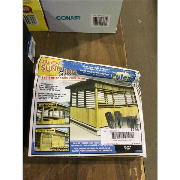 Pylex Deck Sunblind System Hardware Kit