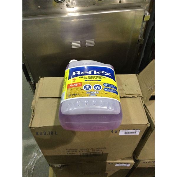 Case of All Season Windshield Washer Fluid (4 x 3.78L)