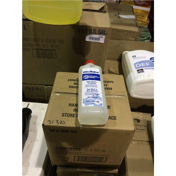 Case of Solvable Hand Sanitizer (12 x 473mL)