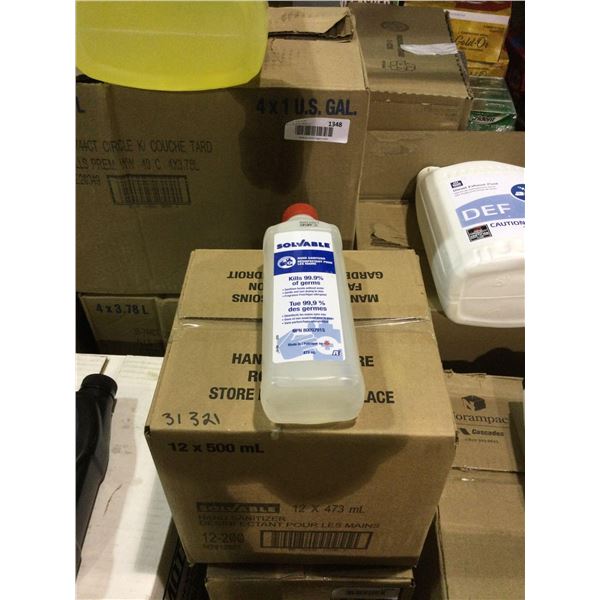 Case of Solvable Hand Sanitizer (12 x 473mL)