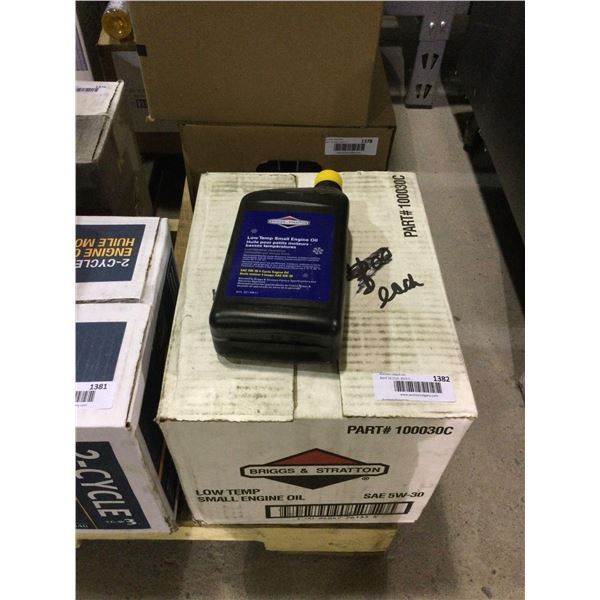 Case of Briggs and Stratton SAE 5W-30 4-Cycle Engine Oil