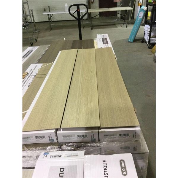 Dura iKore 5.0 Hybrid Composite Core and Acoustic Cork Backing Flooring - Color: ALPHA - Size: 7.25i