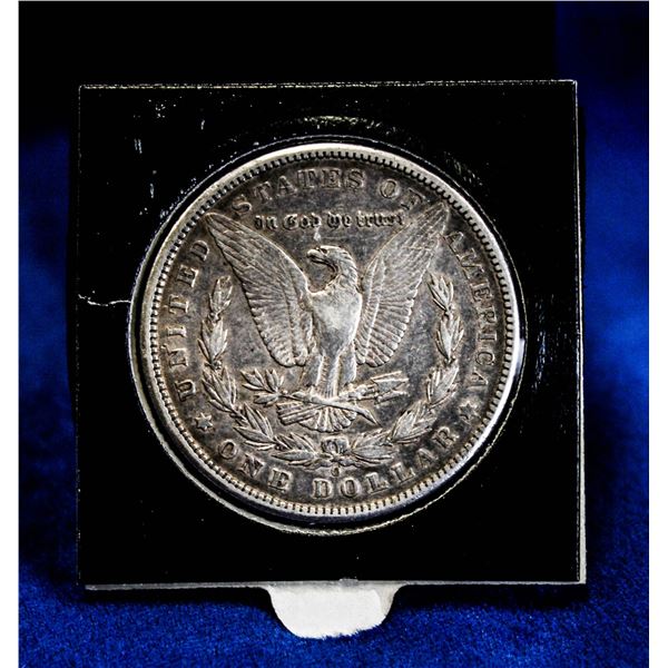 1899O USA SILVER MORGAN DOLLAR OPEN 9'S