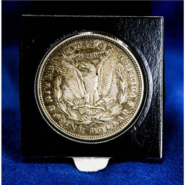 1921D USA SILVER MORGAN DOLLAR, DIE CRACK ERRORS