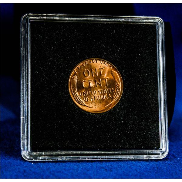 1955 USA "POOR MANS DOUBLE DIE" WHEAT CENT UNC