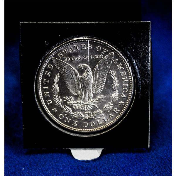 1886 USA SILVER MORGAN DOLLAR DOUBLE CLOSED 6
