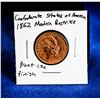 Image 1 : 1862 MODERN RESTRIKE OF CONFEDERATE STATES 1 CENT