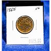 Image 1 : 1865 USA 2-CENT COIN CURVED 5 VARIETY
