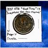 Image 1 : 1837 USA "HARD TIMES" 1 CENT "SHINPLASTER" ISS